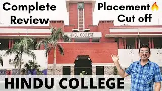 Hindu College Complete Review | Excellent Placements 🔥| Top Ranking 😮 | Admission ,Cutoff |