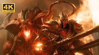 DIABLO 3 - Imperius VS Diablo: Lord of Terror Fight Battle Scene | Cinematic 4K