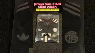 Unboxing Bayern retro jersey ⚽ Classic vibes🔥🛒 KitSoc.com#Kitsoc #bayern
