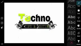 how to make Youtube  Channel Logo like Technical Guruji