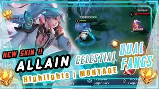 ALLAIN CELESTIAL DUAL FANGS | AOV ALLAIN NEW SKIN | Gameplay Allain Celestial