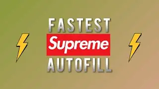 HOW TO Buy SUPREME in 2020 (Fastest Autofill)