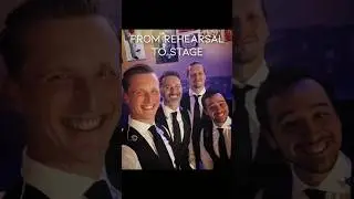 From Rehearsal, to Stage! 🎶✨ - The Dutch Tenors #shorts #music