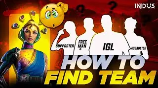 How to Join OR Build the ULTIMATE Esports Team in Indus Battle Royale !