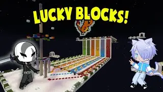 La carrera de lucky blocks m&aacute;s desastrosa del mundo|Minecraft #minecraft #vtuber.