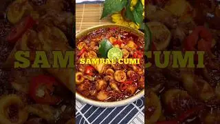 🦑 SAMBAL CUMI by Chef Firhan 🌶 #firhan #recipe #sambelcumi