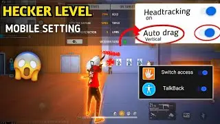 Talk back setting free fire || talkback free fire 2022 || switch access settings free fire