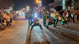 Crowley high Gents Band /Christmas Parade