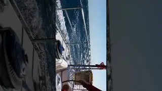 Nasty following seas in a gale