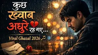 कुछ ख़्वाब अधूरे रह गए | Heart Touching Ghazal | Sad Ghazal 2026 | Viral Ghazal