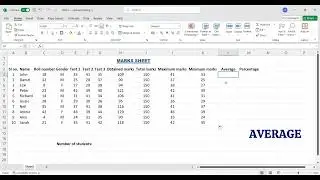 Task 1 of Data analytics: Basic functions in Excel  @Technohacksedutech  @Mentor Sandip Gavit