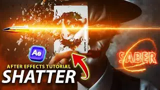 Shatter Broken After Effects Tutorial Easy Tutorial for Beginners Adobe After Effects