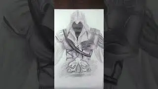 Drawing Assassins creed/pencil drawing