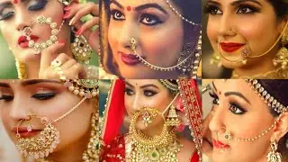 Karwa Chauth Special Nathiya Design 2025 | Stylish Designer Nose Rings for Karwa Chauth Special 