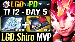 New IMBA Hard Carry Dark Willow in 2023 TI - LGD.Shiro  Madness Attack Speed Build Dota 2