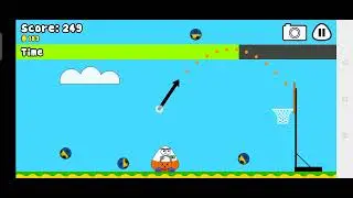 game Pou hoops score 249