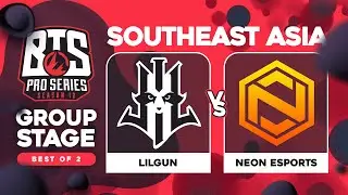 Lilgun vs Neon Game 2 - BTS Pro Series 12 SEA: Groups w/ Robbnroll & Otomo