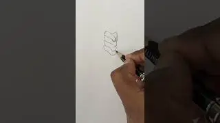Candle flame Outline #shorts #youtubeshorts #drawing #art #artist