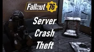 Fallout 76 Server crash Steals 100+ hours of bulk scrap. Warning.