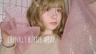 ASMR Fast & Aggressive Bubble Wrap triggers (kinda loud)