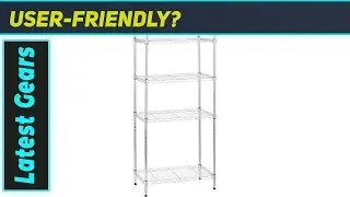 Amazon Basics 5-Shelf Steel Storage Shelving Unit: Unboxing and Assembly
