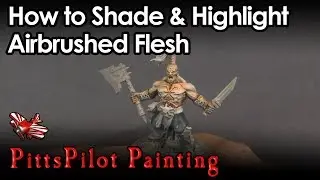 How to Shade and Highlight Airbrushed Flesh