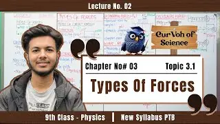 Types of Forces | Chapter 3 | Topic 3.1 | Class 9th Physics | New Syllabus PTB 2025