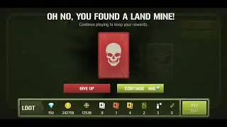 War machines Spoil of war 800 diamnds lost