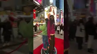 Alicia Keys Empire State of Mind 360 camera TikTok video #ytshorts #nyc #360video #timessquare