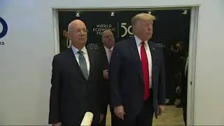 Trump Remarks on Climate Change; Impeachment | WEF 2020, Davos | 1-21-2020
