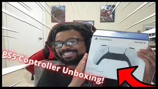 PS5 Controller and Charging Dock Unboxing (VERY PROFESSIONAL)