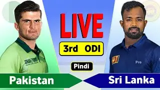 Pakistan vs Sri Lanka 3rd ODI Match   | PAK vs SL Live Score & Commentary