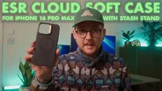 Мягкий чехол ESR Cloud с подставкой для iPhone 16 Pro Max с MagSafe (Halo Lock) &mdash; обзор