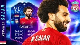 WHAT A CARD! 91 TOTGS SALAH REVIEW! FIFA 20 Ultimate Team