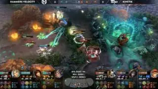 Hammers Velocity Vs. Kinetik GAME 1: Vainglory NA Evil Eight Week 2