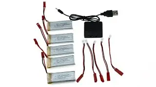 Charging Set 5 Pcs Battery  for JXD 509G 509V 509W 510W 510G