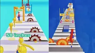 ☑️LongHair Girl Runner Hair 🆚 Wig Run Android Gameplay ✅
