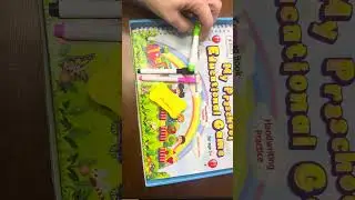 Best Preschool Learning Workbook Review | Montessori Tracing & Handwriting Busy Book for Toddlers