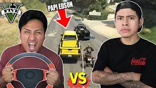 CARRERA DE AUTOS EN GTA V ONLINE 😱 *PAPIEDSON vs EDDY OZ*