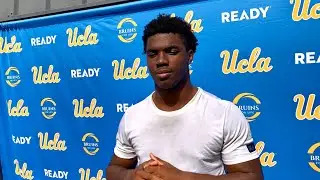 UCLA linebacker Jalen Woods looks ahead to Nebraska (11.4.25)