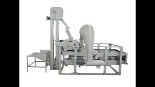 pumpkin seed dehulling and separating machine