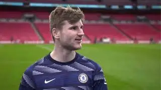 Timo Werner post match interview Chelsea vs Man City FA cup semi final