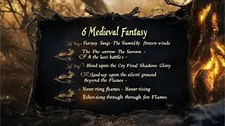 Epic Medieval Fantasy Music &ndash; 6 Warrior Songs in the Snowstorm ❄️⚔️