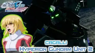 Cagalli Hyperion Gundam Unit 02 Gameplay:Gundam Seed Battle Destiny Remastered