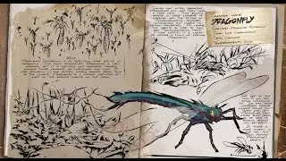 Ark Survival Evolved: DragonFly и кормушка.