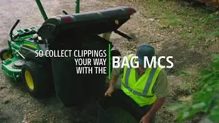 Two great ways to collect clippings | John Deere Commercial Mowing