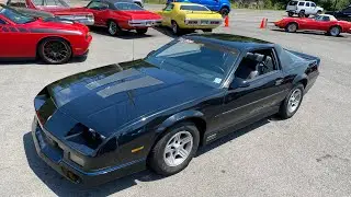 Тест-драйв Chevrolet Camaro IROC-Z 1989 года, 5-ступенчатая коробка передач, продан за 12 900 дол...