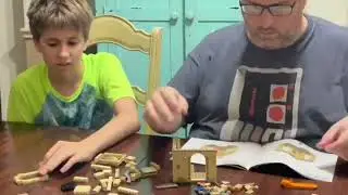 Speed Build!!! Building the Lego Harry Potter GWP Hogwarts Gran Staircase in a minute!