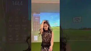 Graceful walk, ready for the swing 🚶&zwj;♀️⛳ #GolfPractice #GolfUSA #GolfSwing #GolfGame