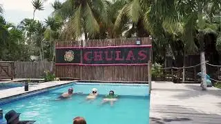 Chula's Beach Club Aerial | Cozumel, Mexico